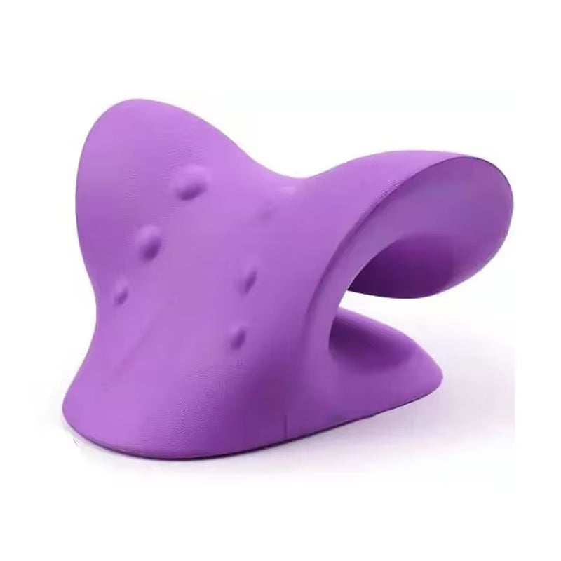 Experience Ultimate Relaxation with the Neck Massage Wedge Pillow - Your Essential Cervical Chiropractic Traction Device for Pain Relief and Comfort