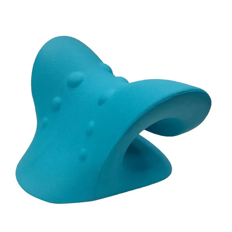 Experience Ultimate Relaxation with the Neck Massage Wedge Pillow - Your Essential Cervical Chiropractic Traction Device for Pain Relief and Comfort