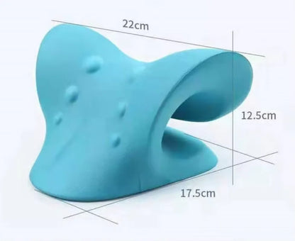 Experience Ultimate Relaxation with the Neck Massage Wedge Pillow - Your Essential Cervical Chiropractic Traction Device for Pain Relief and Comfort